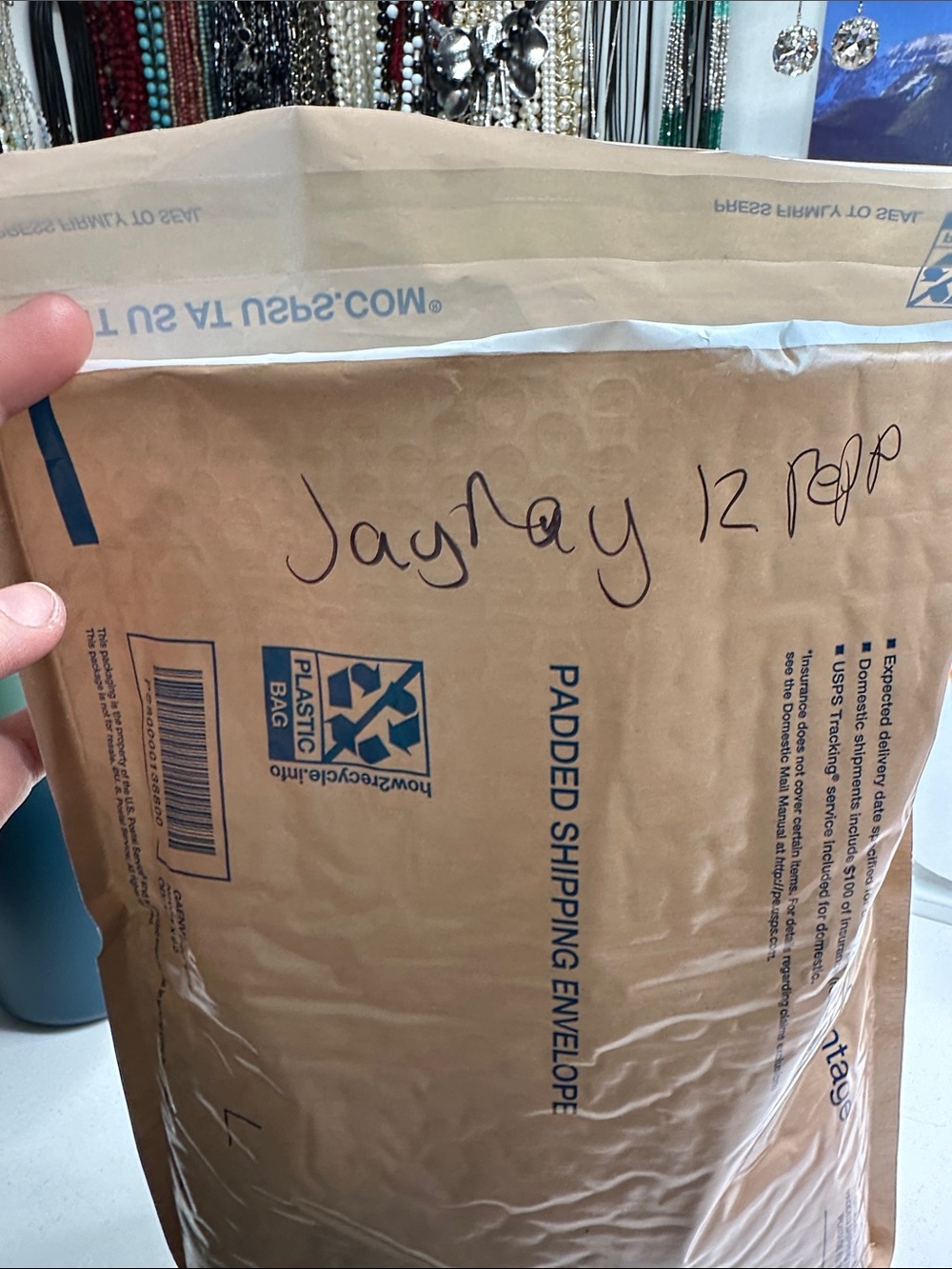 Brown Padded Shipping Envelope